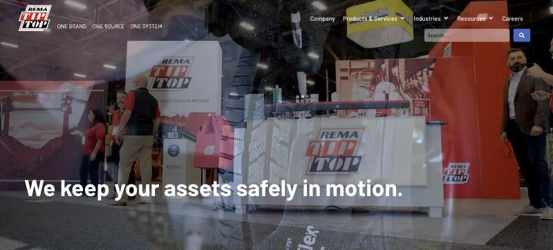 REMA TIP TOP homepage hero